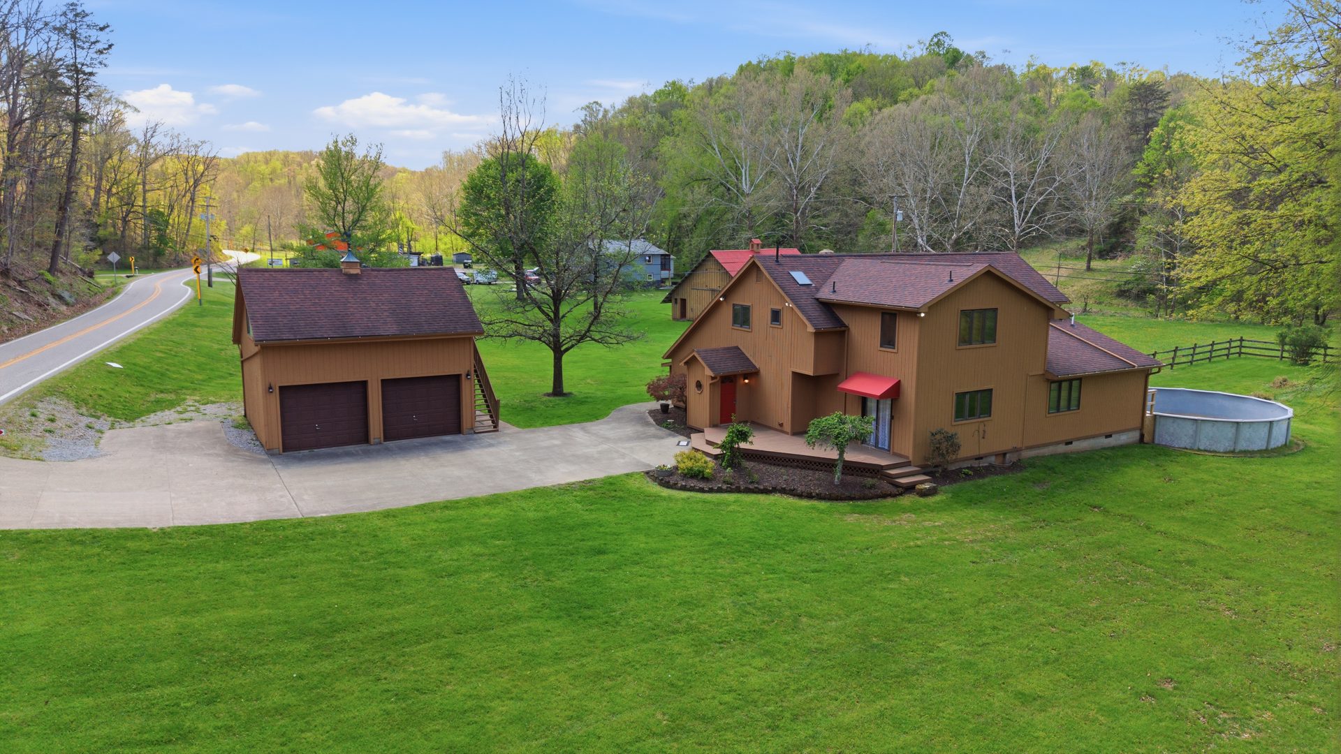 Rural Estate Aerial